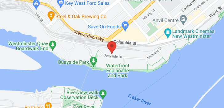 map of 1806 1235 QUAYSIDE DRIVE